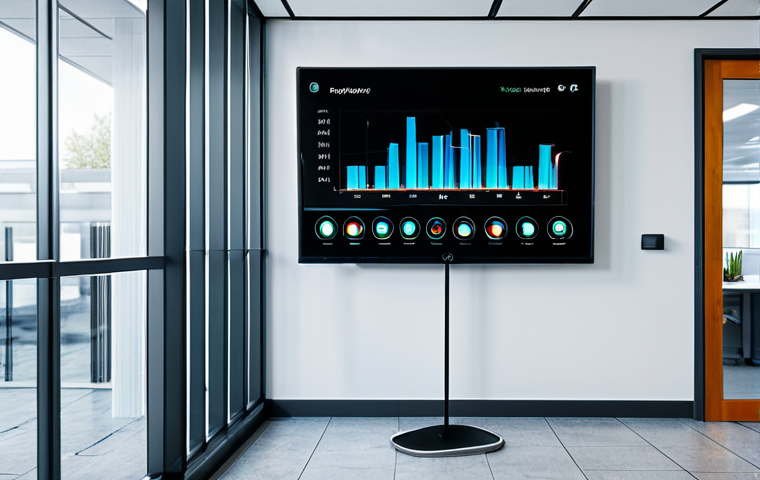 **Prompt:** A modern office building, interior view showcasing IoT sensors (temperature, smoke) discreetly integrated. Data visualizations on a nearby screen display real-time risk assessment. Professional environment, safe for work, fully clothed employees in business attire, perfect anatomy, natural proportions, high quality, appropriate content, professional.