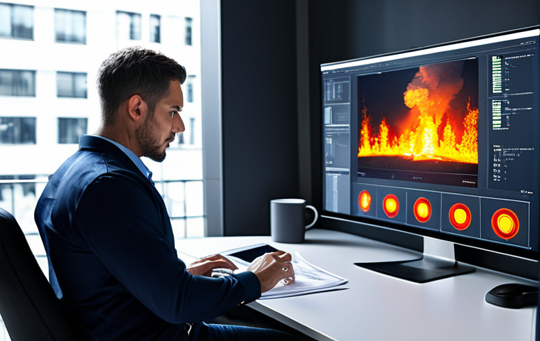 화재안전관리기술자의 주요 직무 분석 - Fire Drill Demonstration**

"A group of office workers participating in a fire drill, guided by a fi...