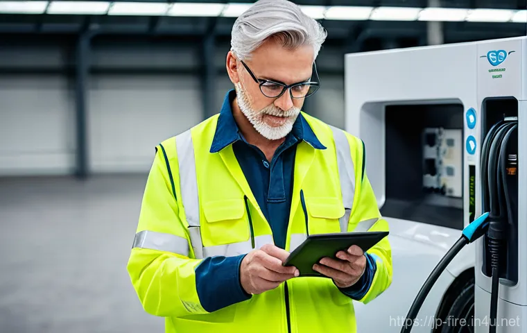 화재안전관리기술자 면허 유지 요건 - **Prompt 2: "A female fire safety expert in her early 40s, with professional, pulled-back hair and a... 화재안전관리기술자 면허 유지 요건 - **Prompt 2: "A female fire safety expert in her early 40s, with professional, pulled-back hair and a...