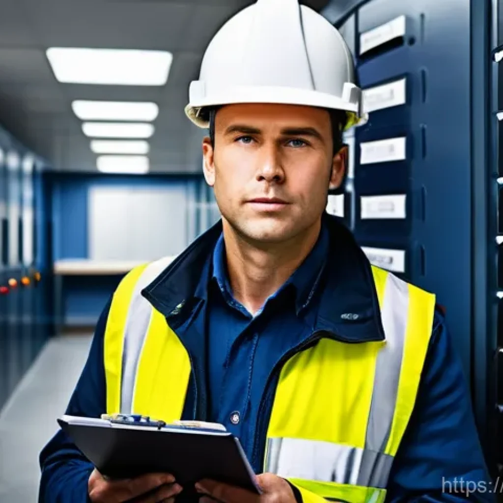 화재안전관리기술자의 주요 직무와 책임 - **Prompt 1: The Diligent Building Safety Guardian**
    "A highly skilled and serious male fire prev...