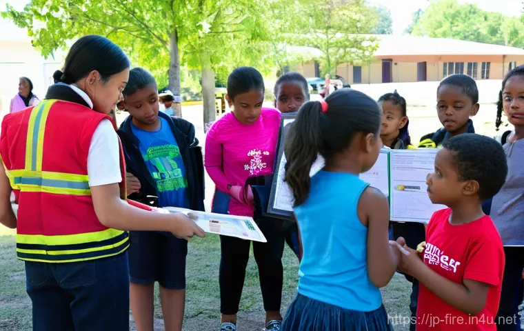 화재안전관리 실무와 관련된 주요 법령 요약 - **Advanced Fire Inspection with Drones & Infrared:**
    An overhead view of a modern industrial com...
