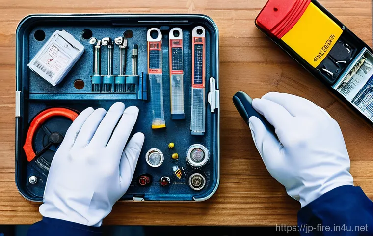화재안전관리 실기시험 대비 실습 팁 - **Prompt:** A young adult, either male or female, sits at a well-lit desk, deeply engrossed in study...