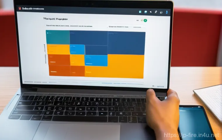 화재안전관리 실기시험 대비 실습 팁 - **Prompt:** A close-up, high-angle shot showcasing a pair of hands (wearing light, clean examination...