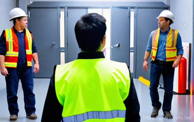 화재안전관리 직무에서 자주 발생하는 실수 - **Prompt: "A high-tech fire safety control center leveraging AI and IoT."**
    **Details:** A sleek...