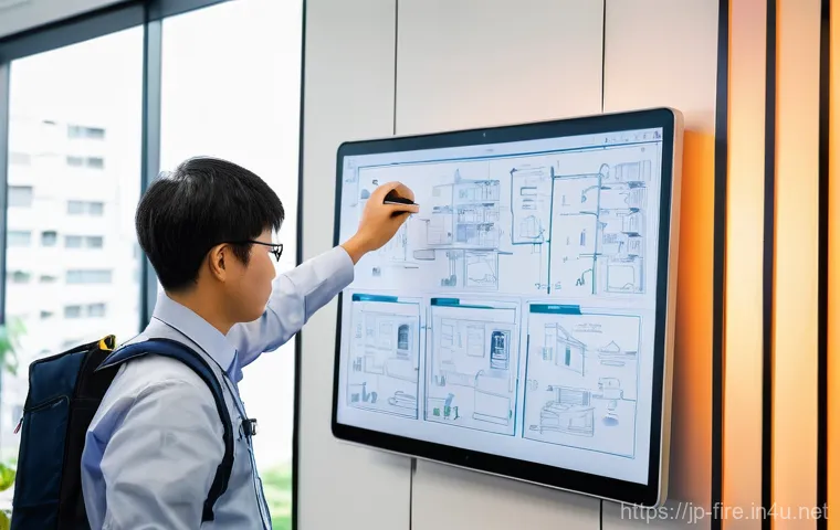 화재안전관리기술자의 경력 관리 전략 - **Prompt: "A highly skilled Japanese fire safety equipment engineer, mid-career, wearing a professio... 화재안전관리기술자의 경력 관리 전략 - **Prompt: "A highly skilled Japanese fire safety equipment engineer, mid-career, wearing a professio...